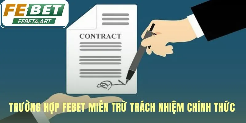 Miễn Trừ Trách Nhiệm Chính sách miễn trừ trách nhiệm phân định rõ lỗi người chơi